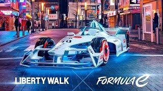 One off special body kit & livery for Formula E Gen3. Made by LIBERTY WALK