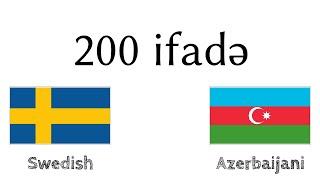 200 ifadə - İsveç dili - Azərbaycan dili