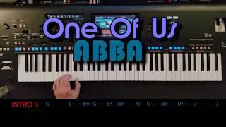 One Of Us - Abba, Cover, eingespielt mit titelbezogenem Style auf Yamaha Genos