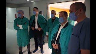 Ministar Ivica Dačić posetio  u Urgentnom centru povređenog pripadnika Žandarmerije