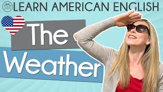 How to talk about WEATHER in English |  Learn English with Jackie