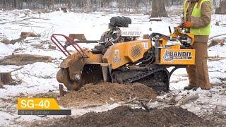 Introducing the Bandit SG-40 Stump Grinder