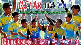 AKHIRNYA CETAK POIN...‼️ Turnamen Bola Kasti Dandim Cup Sumenep 2024 || Kumbang Hitam Vs Rudal 45