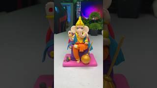 Ganpati bappa making with Super Clay #shorts #short #ganpati #diy #youtubepartner #artfreak