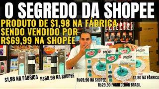 Produto de $1,98 nas fábricas sendo vendido por R$69,99 na Shopee! Aprenda como fazer dinheiro