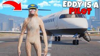 Eddy Becomes a SCUFFED Pilot in GTA 5 RP..