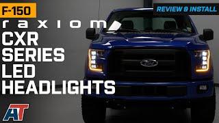 2015-2020 F-150 Raxiom CXR Series LED Headlights Review & Install