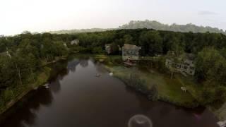 Champion Lake, Herndon, VA from a DJI Phantom 2