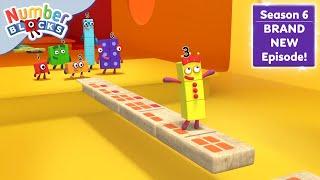 Go Go Domino | Series 6 | Learn to Count |  @Numberblocks