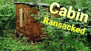 Off Grid Cabin Ransacked 