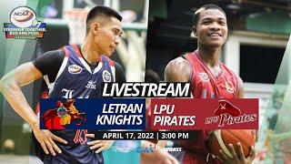 NCAA Season 97: Letran Knights vs. Lyceum Pirates (Men's Basketball)