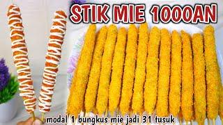 YUK BIKIN BOCIL BOLAK-BALIK KE WARUNG!! STIK MIE SUPER ENAK IDE JUALAN 1000AN LARIS MANIS