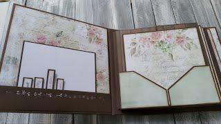 Interactive Scrapbook Mini Album | 8x8 | Look behind the things | Hello Beauty by Craft O'clock