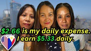 What Are Filipinos Daily Expenses and Salaries? | Street Interviews