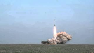 Боевой пуск ракеты ОТРК «Искандер — М» в Астраханской области