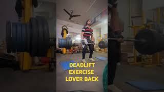 How to Perform DEADLIFT for Lover Back #aspfitnes @aspfitnes