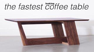 Modern Walnut Coffee Table | The Fastest In The West