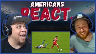 AMERICAN REACTS TO THESE FOOTBALL SKILLS SHOULD BE ILLEGAL || REAL FANS SPORTS