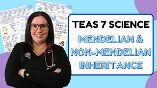 2024 ATI TEAS Science Mendel & Non-Mendelian Inheritance Study Guide (with Practice)