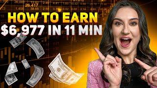 BINARY OPTIONS LIVE SIGNALS | FROM $1 TO $6,977 IN 11 MIN | NO RISK PROFITABLE TRADING STRATEGY