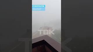 Июньский град в Красноярске