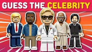 GUESS THE CELEBRITY AS A LEGO FIGURE  | Celebrity Quiz