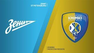 Zenit St Petersburg - Khimki Moscow Region Highlights | Turkish Airlines EuroLeague, RS Round 7