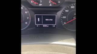 chevy malibu "shift to park" issue