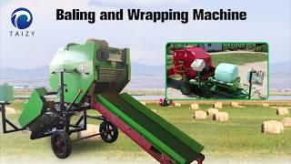 How to prepare before use silage baling and wrapping machine? straw hay baling machine