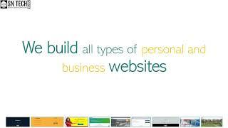 Build Your Dream Website! Get a discount with SN Tech Pros - Your Trusted Web Design Partner!