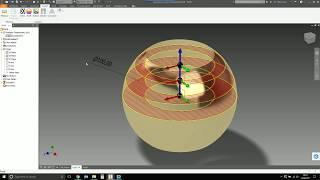 The Napkin Ring Problem - Done in 3D CAD