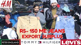 Cheapest Export Surplus Branded Jeans Only Rs 150 | WHOLESALE & RETAIL From Direct Warehouse