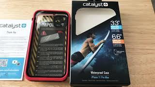 Catalyst iPhone 11 Pro Max Waterproof Case Review 10-1-20