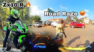 Just Miss From Hit ‍| Road Rage | Dream Bike | ZX10R | #zx10r #kawasaki #bvb #alnavar #hubli