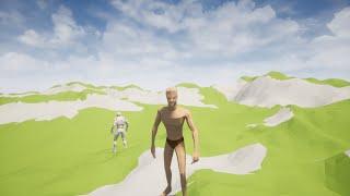 Polygonal Base Characters Pack Preview (UE4 / UE5)