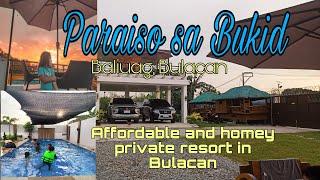 Paraiso sa Bukid | Private Resort in Bulacan | Amor Mangalindan Vlog