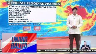 General flood advisory, itinaas ng PAGASA sa ilang bahagi ng bansa - Weather... | Unang Balita