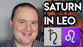 Saturn in Leo in Astrology - From My Perspective #saturninleo #saturn #leo #astrology