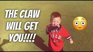 THE CLAW WILL GET YOU!! Pool & Sandcastle Family Fun | Kid flies Kite