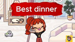 My Perfect Dinner in avatar world #avatarworld Efa World