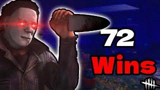 I Accidentally Got A 72 Winstreak With Myers - Dead By Daylight