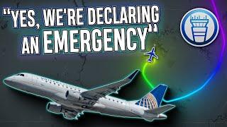 ENGINE VIBRATIONS Trigger Diversion to Nashville for United Express Embraer [ATC audio]