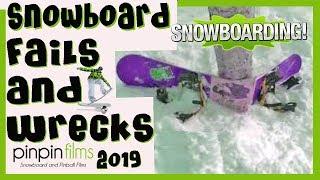 Best Snowboard CRASHES edit you will see in 2019 and SKI Fails Compilation