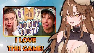 Mina reacts to Smosh Games | The Greatest Card Game Returns | Board AF: Flip 7