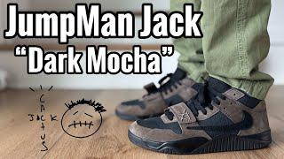 Travis Scott JumpMan Jack T Rexx “Dark Mocha” Review & On Feet