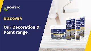 Decoration & Paint range | Discover | Bostik Construction