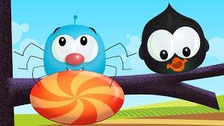 Lucky Ducky Spider Tree | Learn Colors, Good Manners + More Rhymes | Cartoon Candy