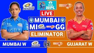 WPL 2025 Live: MI vs GG Live | Mumbai Indians vs Gujarat Giants Eliminator Live Scores & Commentary