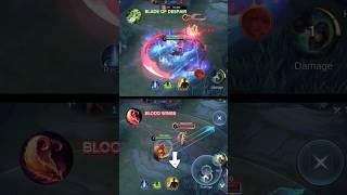 BANE Physical vs Magic damage -mlbb  #shorts