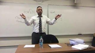 Introduction to the Laws of Shabbat. Class One. Rabbi Lawrence Hajioff